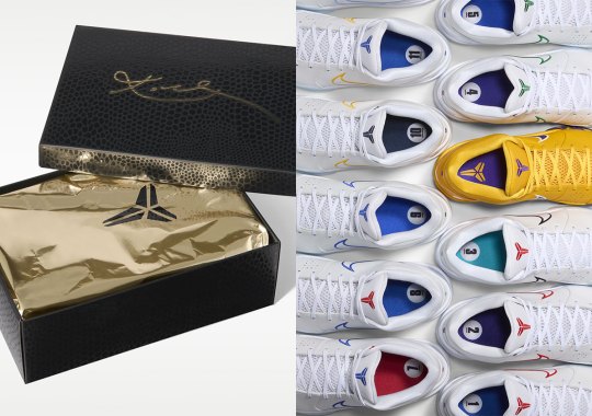 Each Pair Of The Nike Kobe “Draft Day” Pack Has Different Quantities