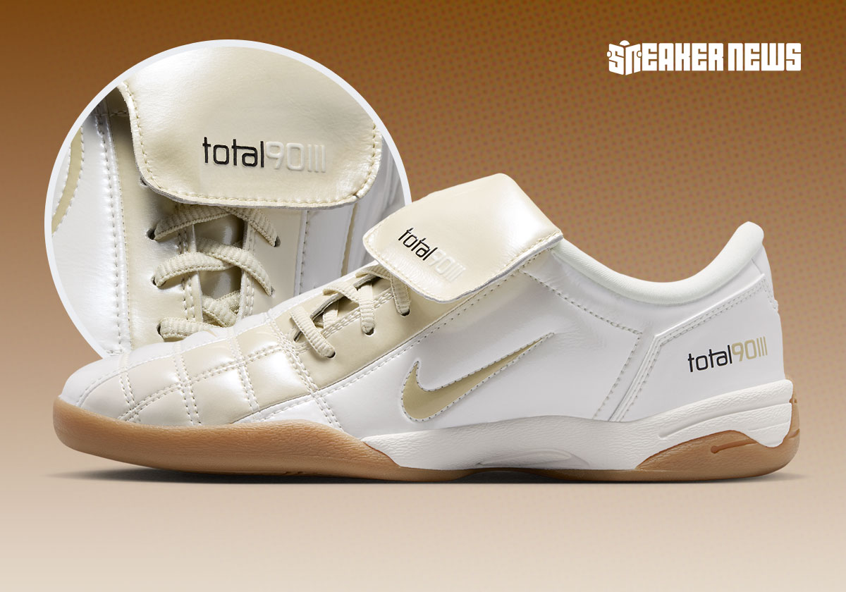 The Nike Total 90 III Gets Another Fold-Over Tongue Look In "Sail"