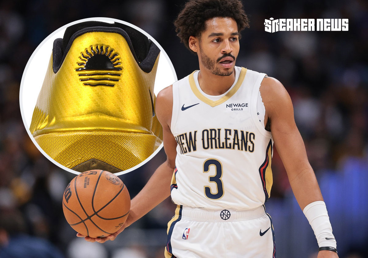 Jordan Poole Polishes A Golden Nike GT Cut 4