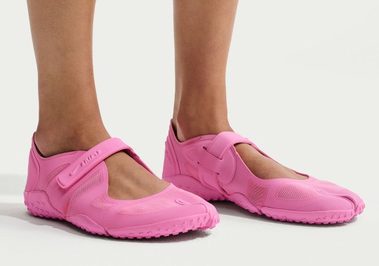 Kim Kardashian’s NikeSKIMS Rift Mesh Is Back In “Psychic Pink”