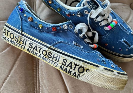 Satoshi Nakamoto’s Viral “Lucky Charms” Vans Surface In Blue