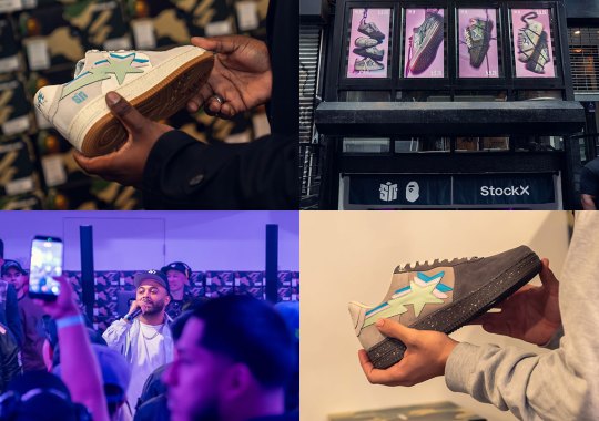 Sneaker News, A BATHING APE, And StockX Pop-Up Recap