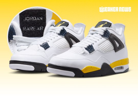 Official Images Of The Air Jordan 4 “Tour Yellow”