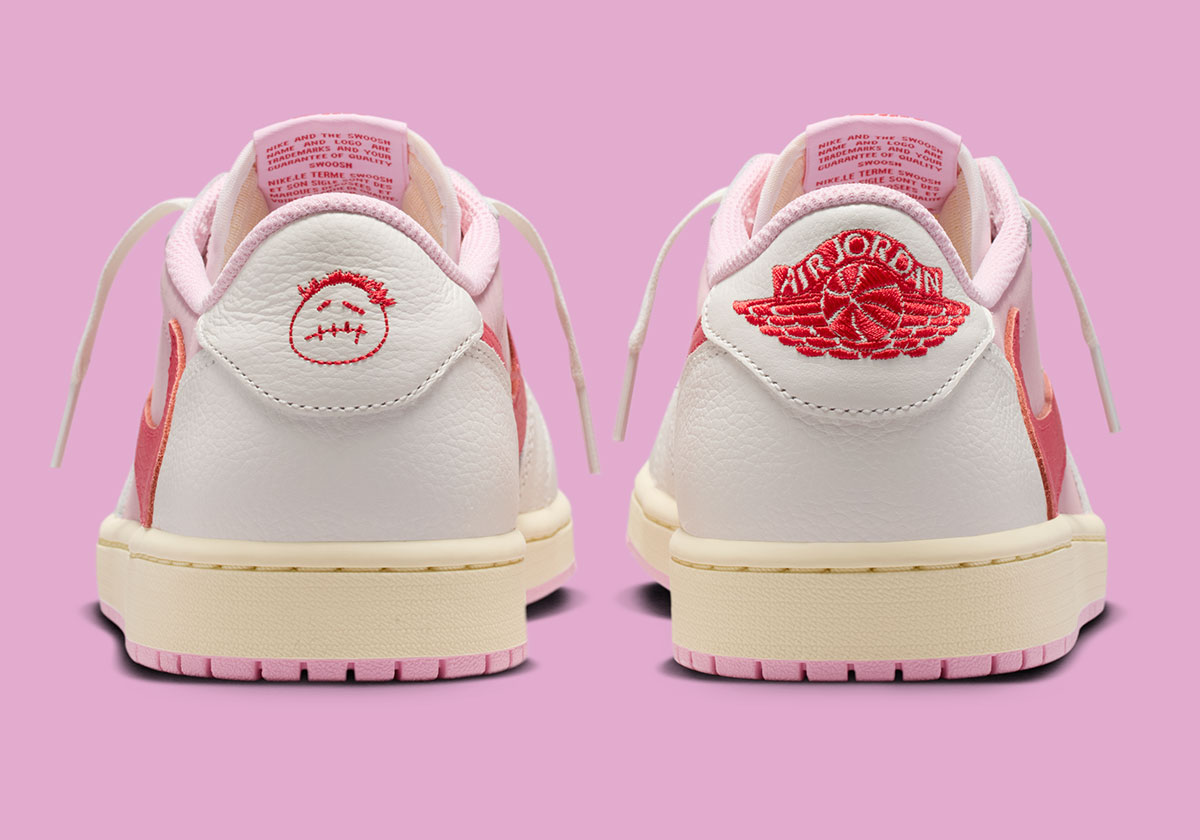 Travis Scott Jordan 1 Low Tropical Pink Iq7604 101 7