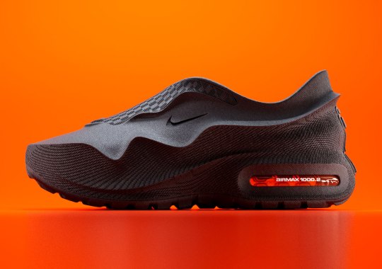 The Retooled Nike Air Max 1000.2 Arrives In “Black/Hyper Crimson”