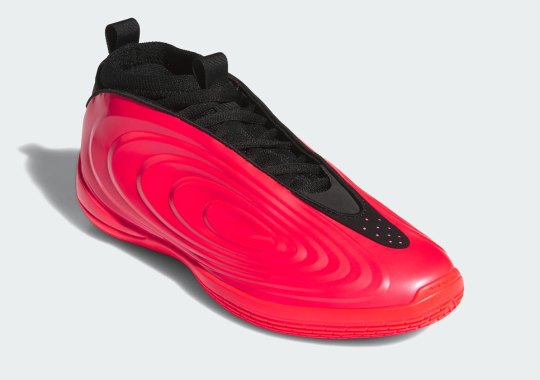 The adidas Harden Vol. 10 Wears Candy Paint Finishes In Red And Black