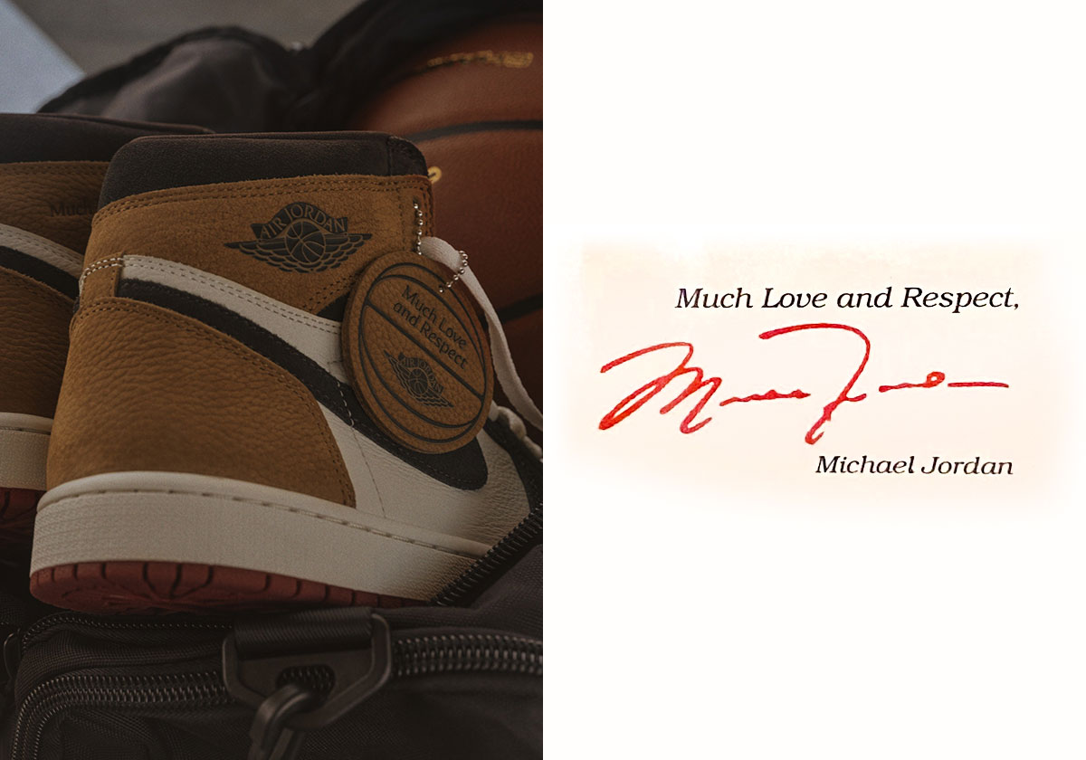 Michael Jordan's Farewell To The Game Inspired The Air Jordan 1 "Love Letter"