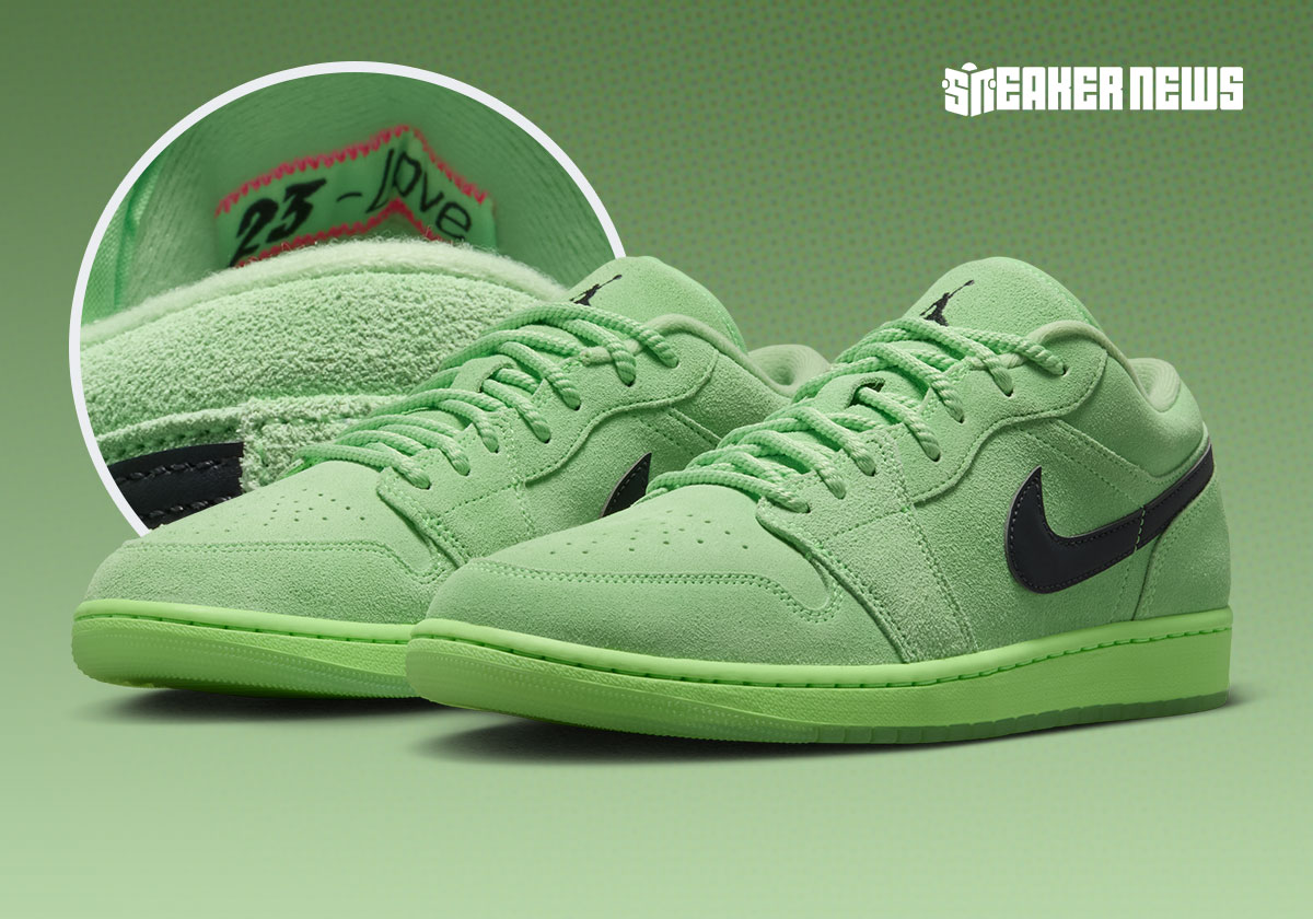 This Air Jordan 1 Low Takes Inspiration From Tennis Balls