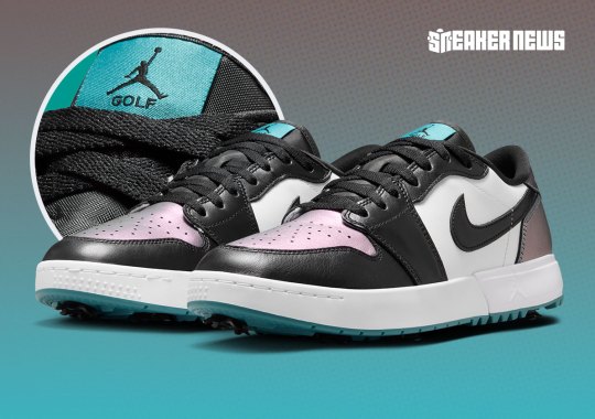 The Air Jordan 1 Low Golf “Chameleon” Draws From A 2017 All-Star Release