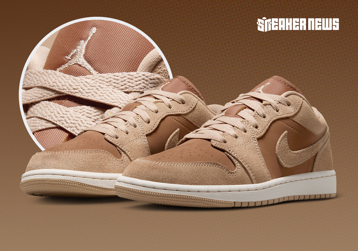 The Air Jordan 1 Low Looks To Autumn In "Legend Medium Brown"