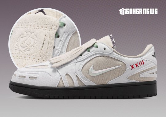 The Air Jordan 1 Low Method Of Make Adds A Tasseled Lace Shroud