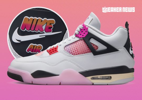 Official Images Of The Air Jordan 4 “Comic”