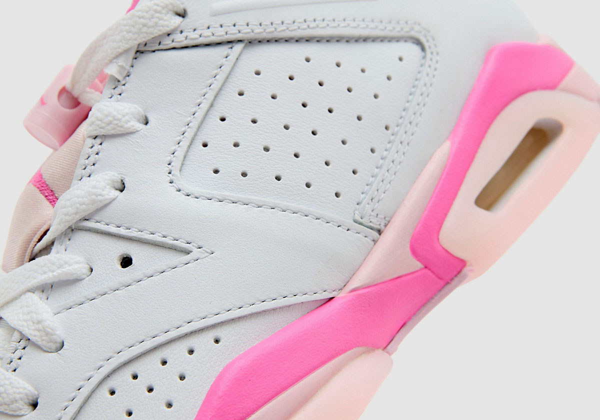 Air Jordan 6 Low White China Rose Pink Foam Iq5976 100 2