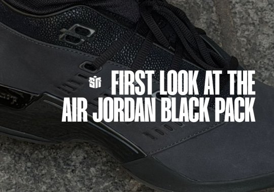 First Look At The Air Jordan “Black Pack”