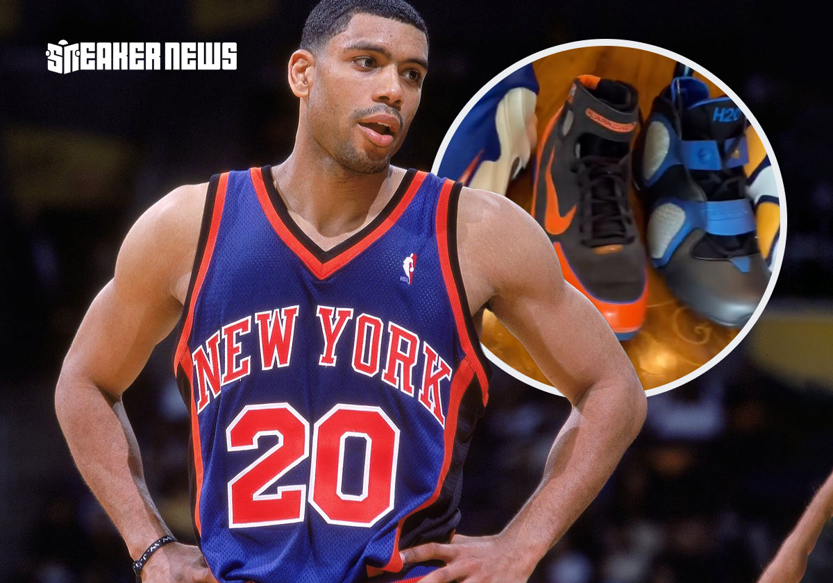 Allan Houston Is Breaking Out Nike PE Grails For The Knicks Championship Parade