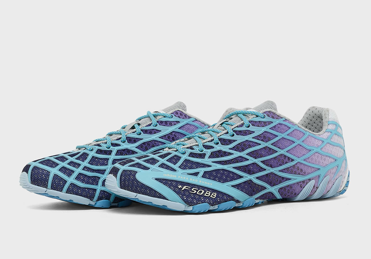 Official Retailer Images Of The Bad Bunny x adidas F50 Ghost Sprint