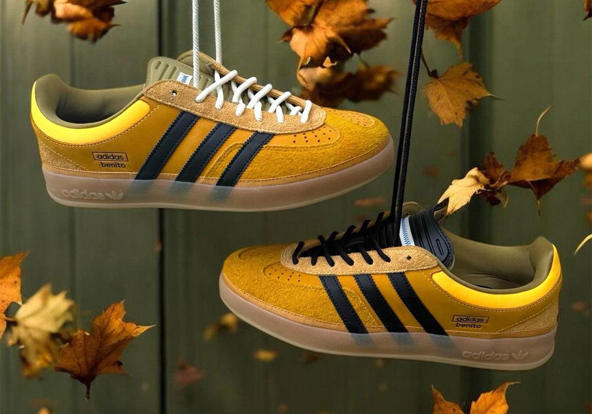 Bad Bunny x adidas Gazelle Indoor “Solar Gold” Dropping In October