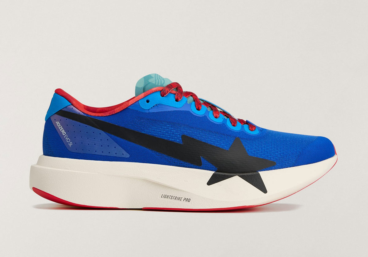 Bape Adidas Evo Sl Mismatched Blue 1