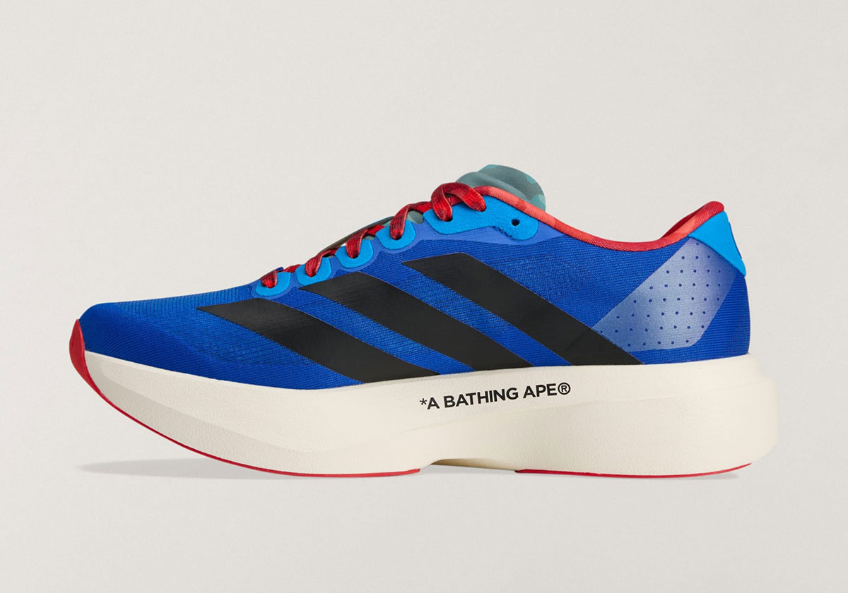 Bape Adidas Evo Sl Mismatched Blue 4