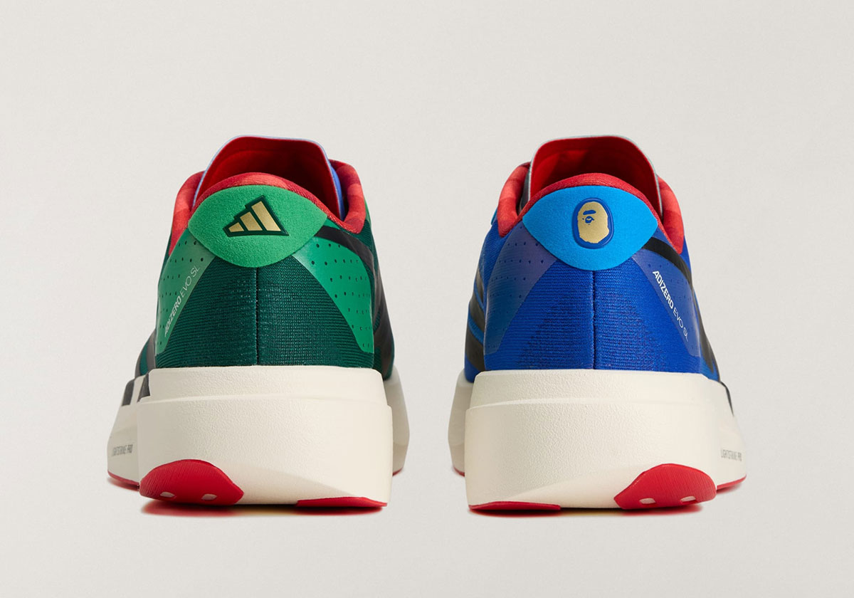 Bape Adidas Evo Sl Mismatched Blue 6