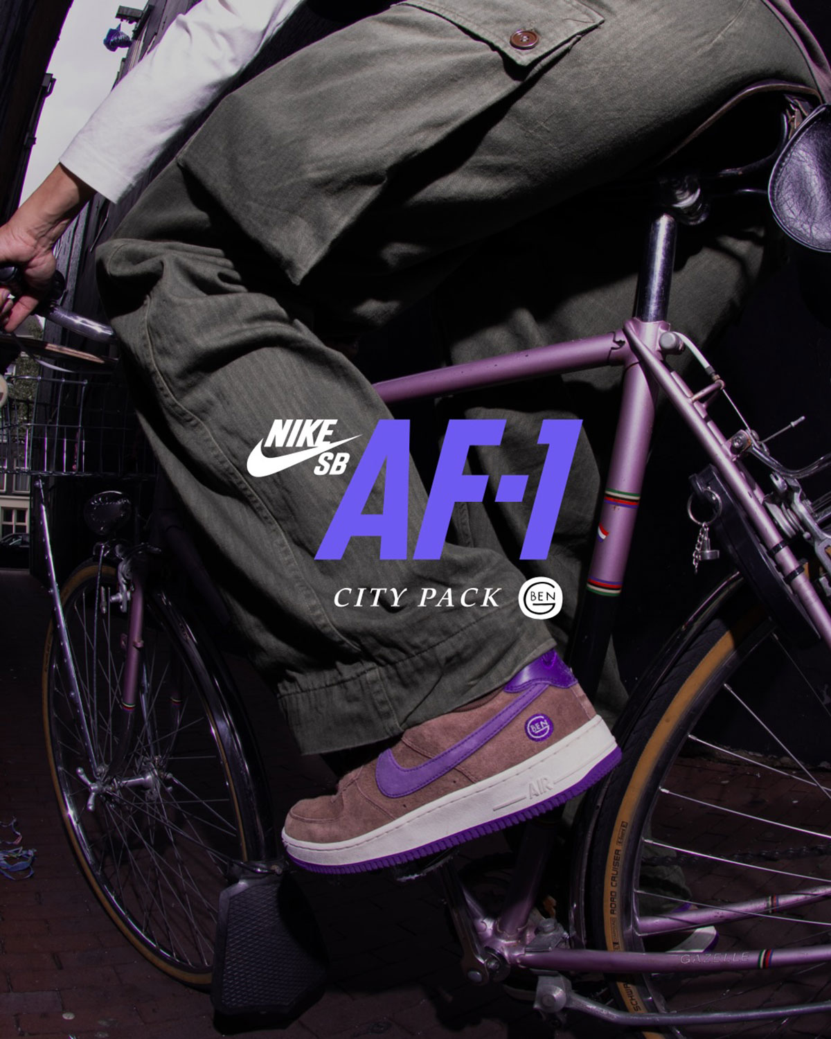 Ben G Nike Sb Air Force 1 City Pack 2