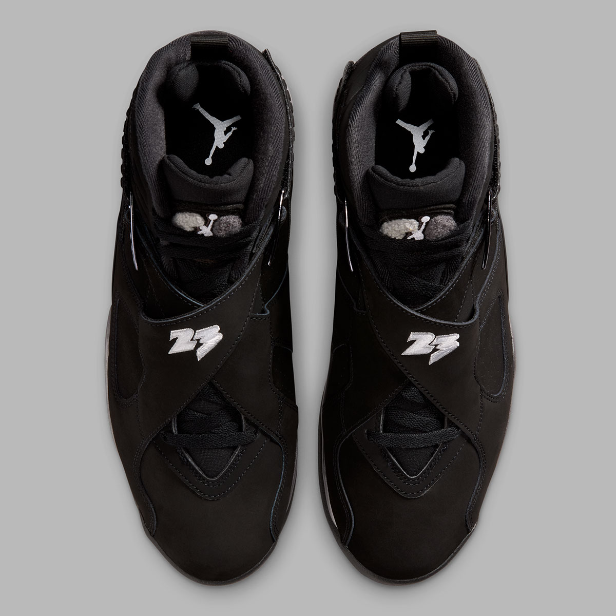 Black Chrome Jordan 8s 2026 3