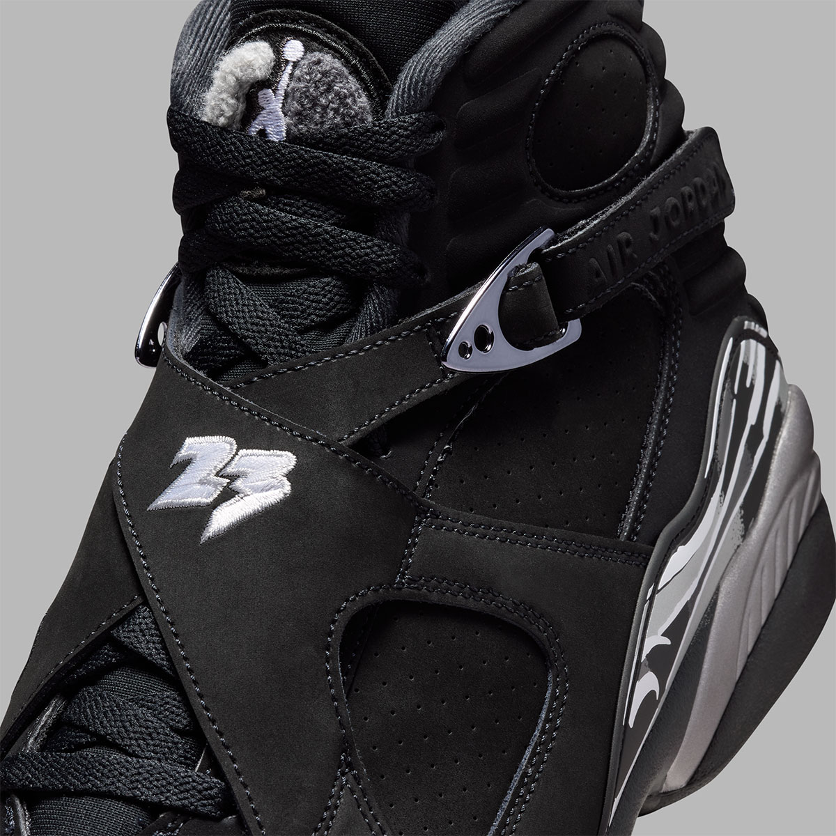 Black Chrome Jordan 8s 2026 7