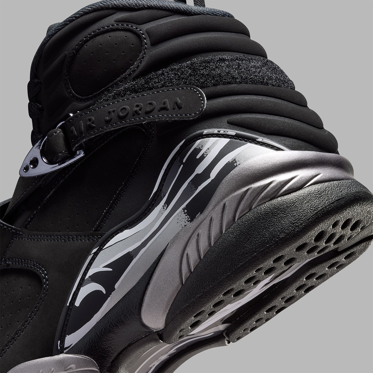 Black Chrome Jordan 8s 2026 8