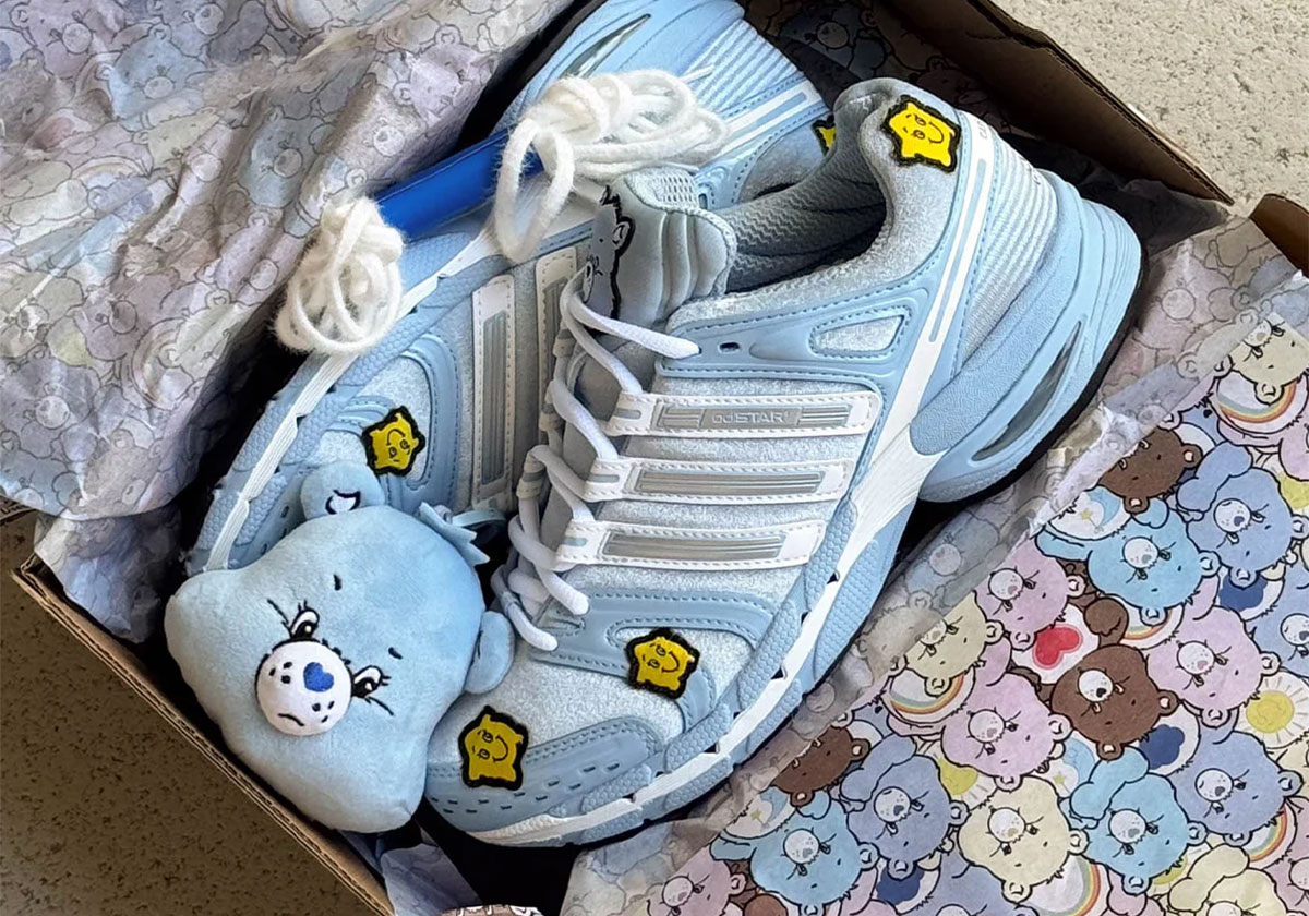 The Care Bears x adidas Adistar Control 5 Is Feeling Grumpy