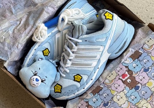 The Care Bears x adidas Adistar Control 5 Is Feeling Grumpy