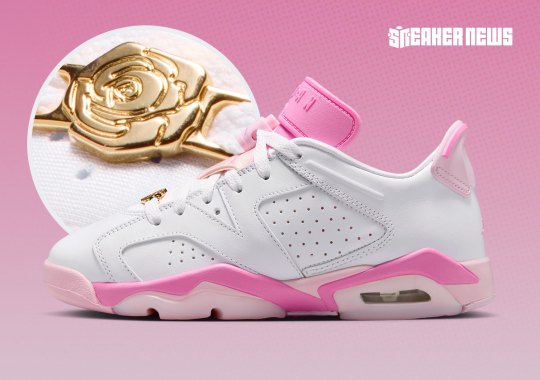 Official Images Of The Air Jordan 6 Low GS “China Rose”