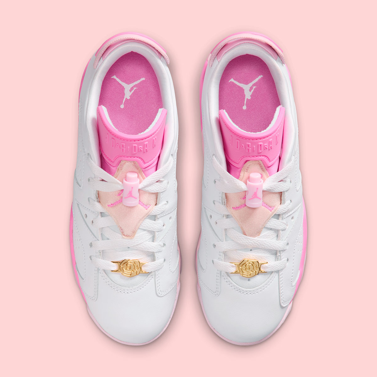 China Rose Jordan 6 Low 5