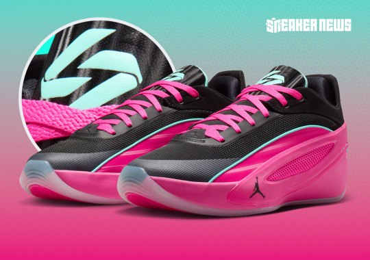 The Jordan Luka 5 Ignites “Laser Fuchsia”