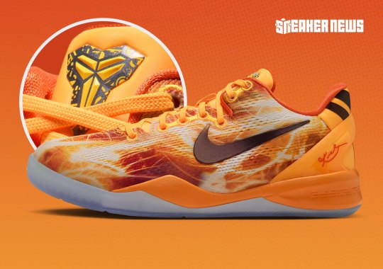 Official Images Of The Nike Kobe 8 Protro "Shanghai Fireworks"