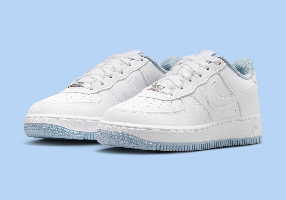 Kobe Bryant Nike Air Force 1 Low Gs White Armory Blue Io4610 100 6