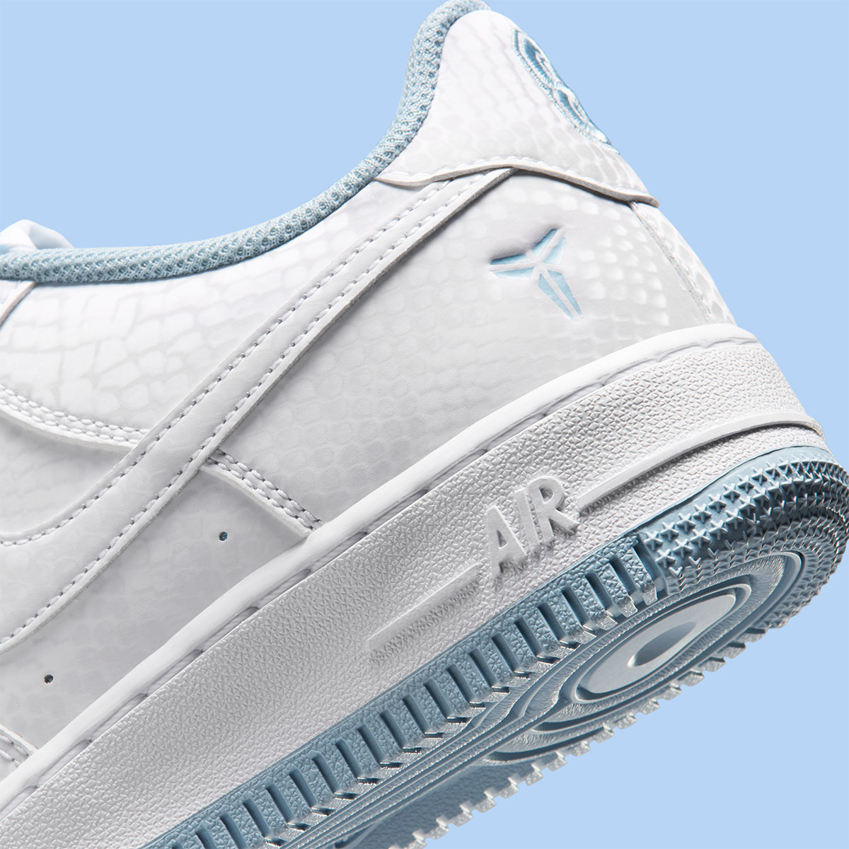 Kobe Bryant Nike Air Force 1 Low Gs White Armory Blue Io4610 100 8