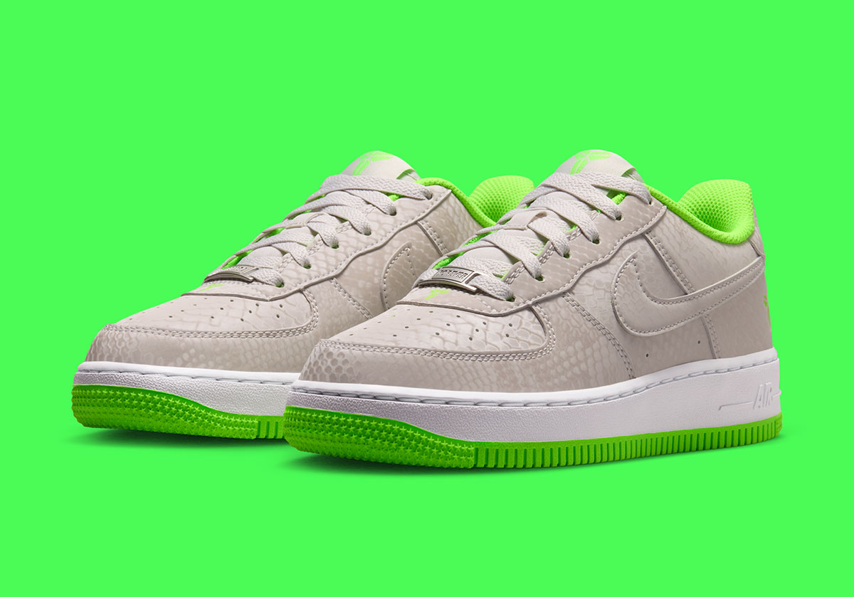 Kobe Bryant Nike Air Force 1 Low Vast Grey Electric Green Io4610 002 5
