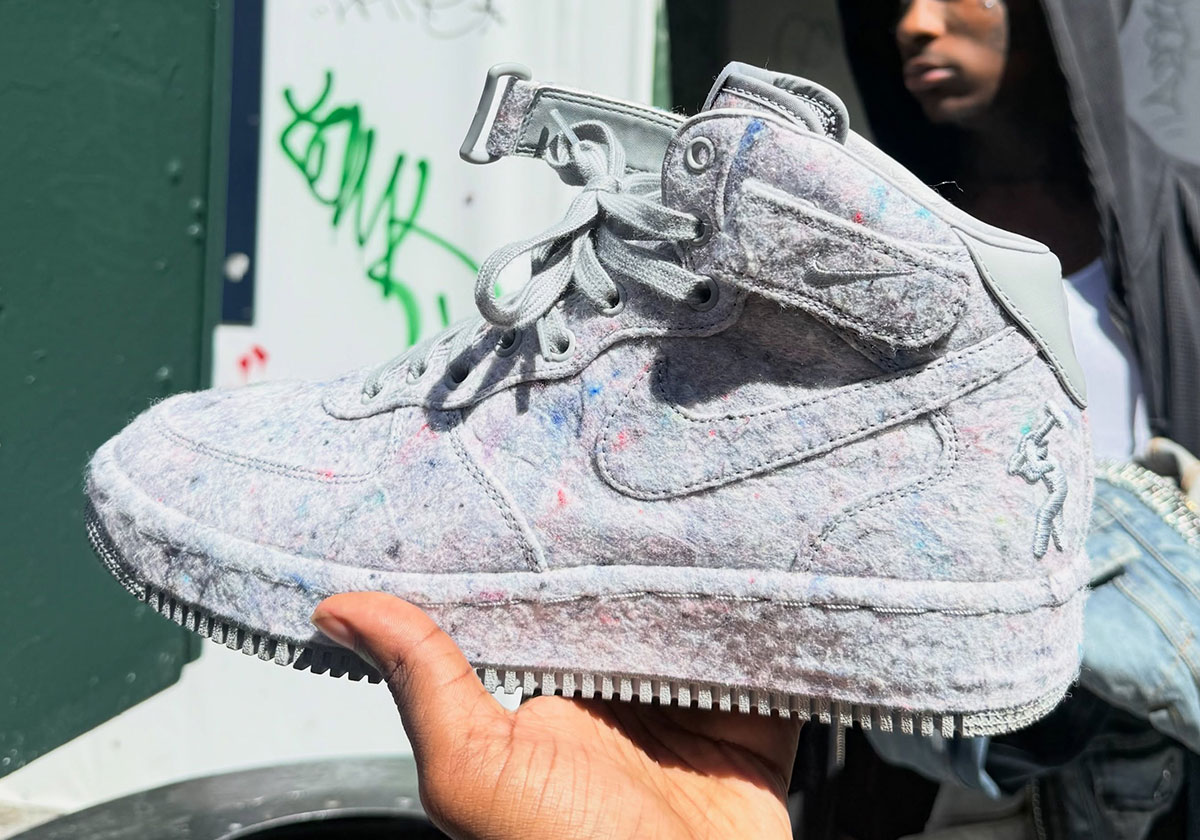 First Look At Lil' Yachty's Nike Air Force 1 Mid