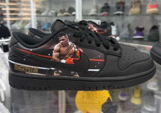 Updated Images Of The “Mike Tyson” Supreme x Martine Rose x Nike Dunk Low