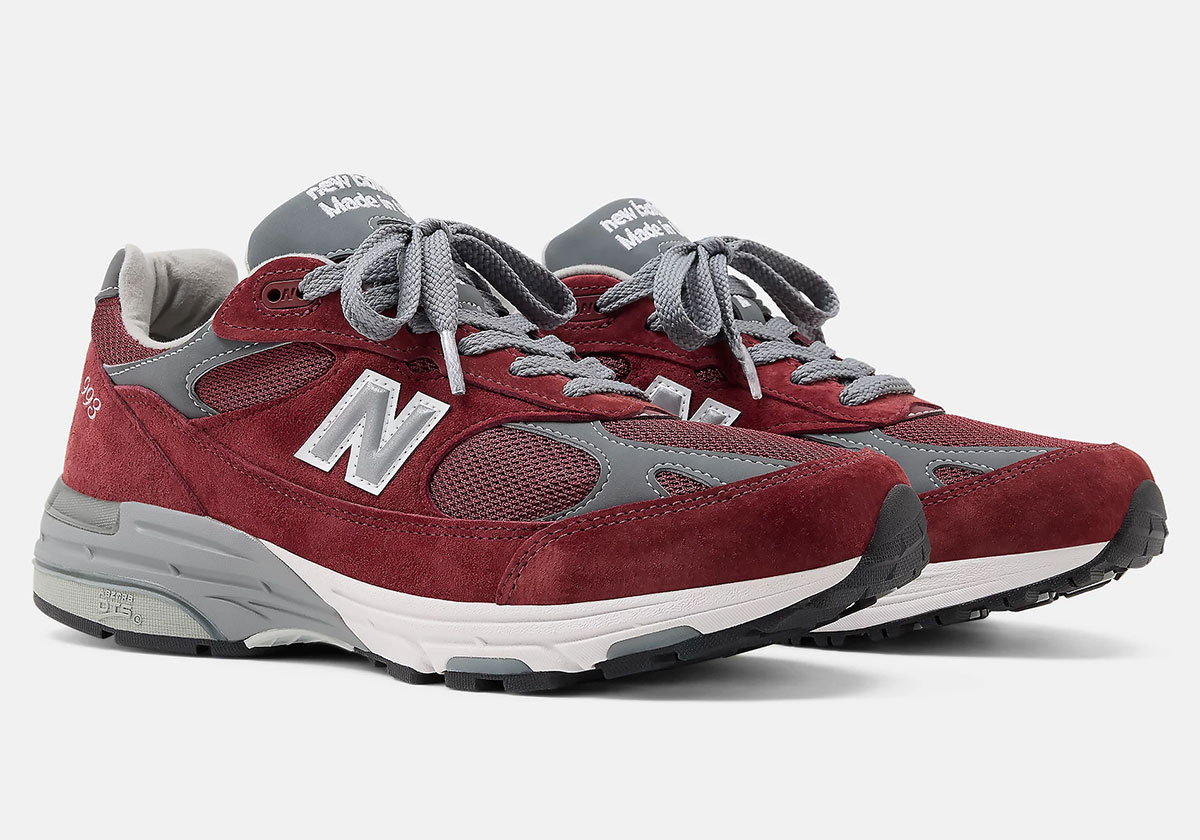 "Burgundy" Coats This New Balance 993 Core Colorway