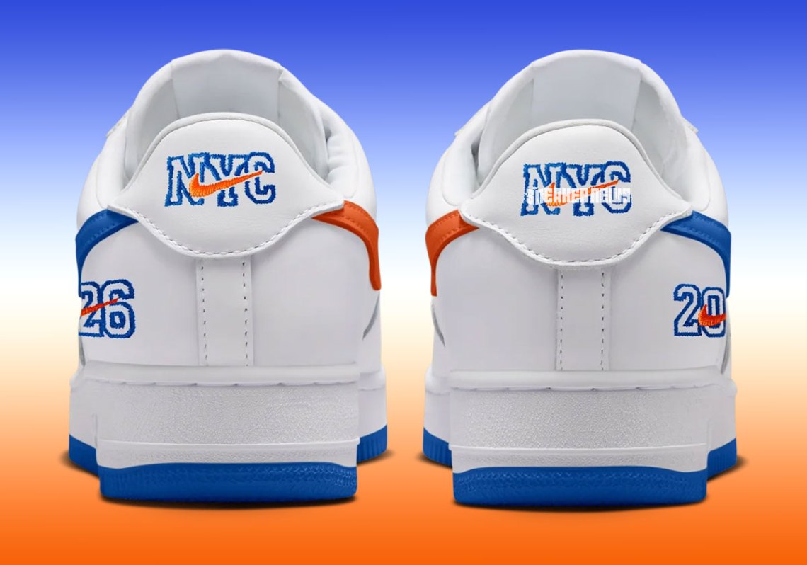Rare Nike Air Force 1 Low AF1 New York Knicks NYC 2016 Promo Sample Men\'s US 12 Nike Air Force 1 Low Knicks | eBay main image 3
