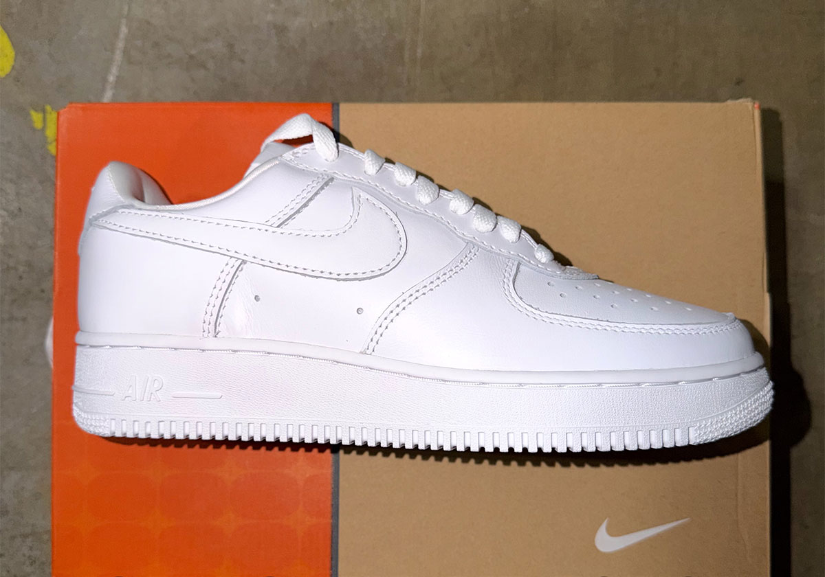 Nike Is Bringing Back The 2001 Shape To Triple White Air Force 1s