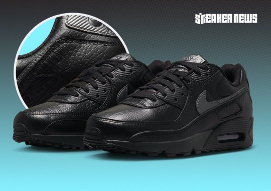 The Nike Air Max 90 Gets In On The “Black Croc” Movement