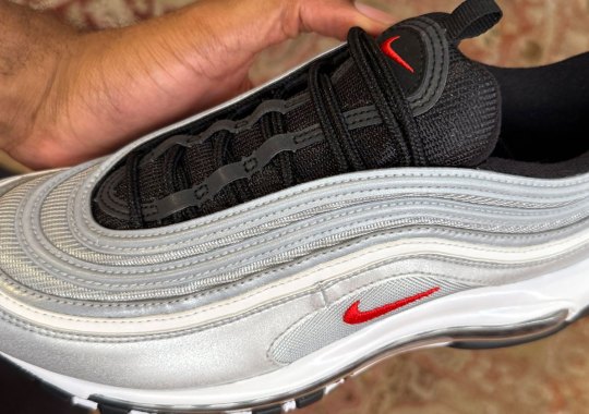 Nike Air Max 97 “Silver Bullet” With Black Tongue Returns For 30th Anniversary