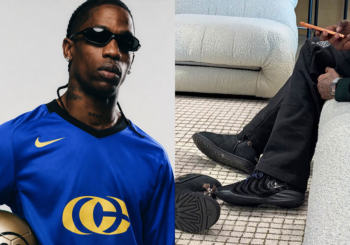 Travis Scott Debuts The Nike Caitlin 1 “Black”