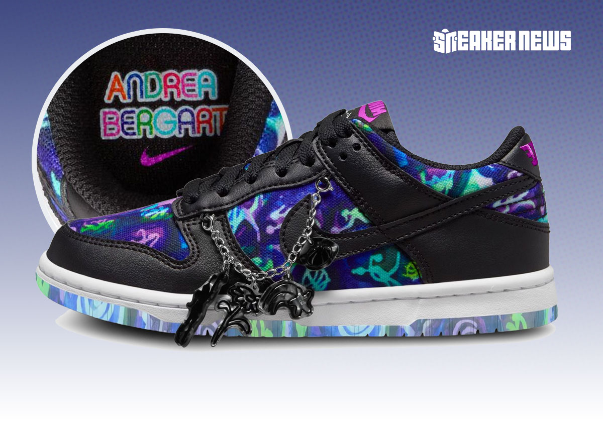 New York City Artist Andrea Bergart Puts Her Brush To This Nike Dunk Low