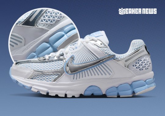 The Women’s Nike Vomero 5 “Aluminum” Doubles Up On Swooshes