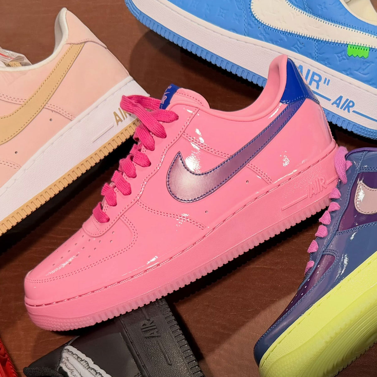 Pink Patent Air Force 1 Low