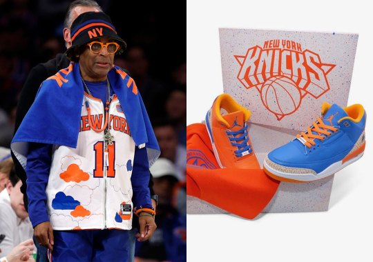 Spike Lee To Wear Air Jordan 3 PE For Game 3 Of NBA Finals