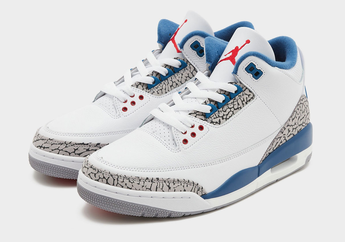 True Blue Jordan 3s 2026 2
